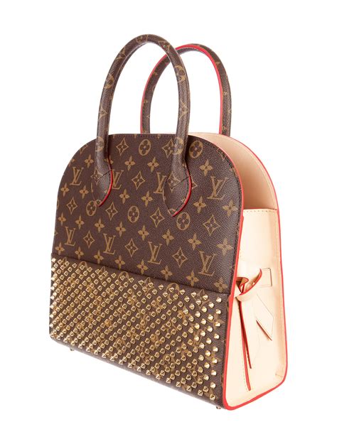 louis vuitton christian louboutin shopping tote|christian louboutin totes on sale.